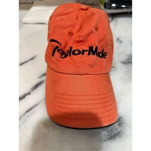 Taylormade Orange golf hat  XL/L fitted  Hat R7